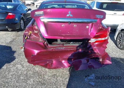 2019 Mitsubishi Mirage G4 Es из США, поврежденный, VIN ML32F3FJ4KHF00987